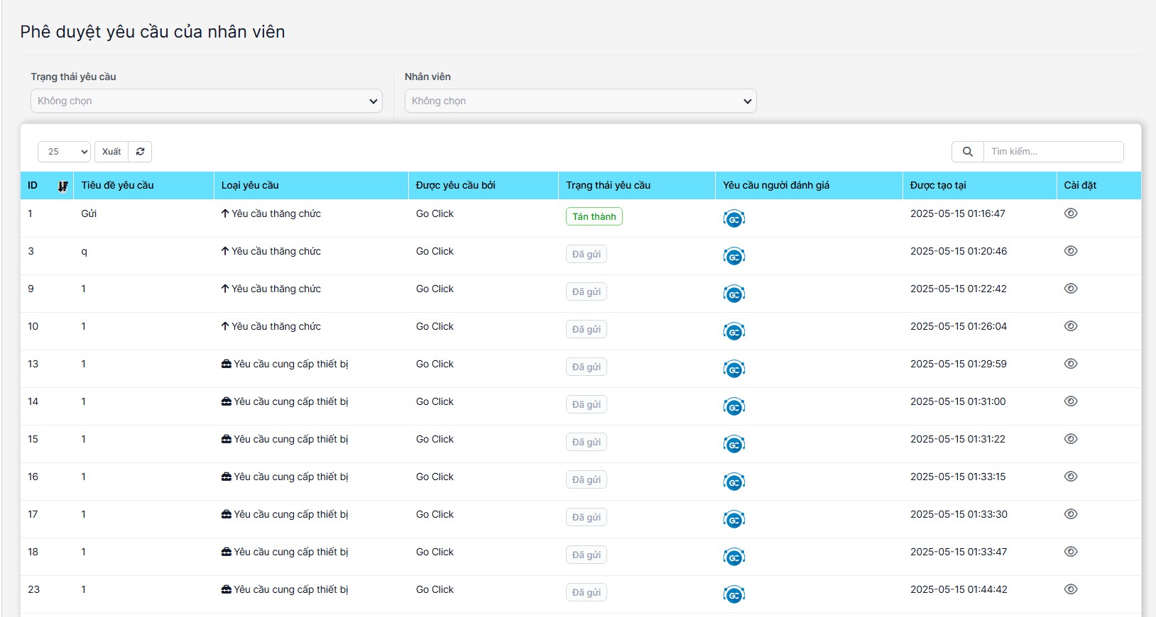 Quản lý phê duyệt nhân viên cho Perfex CRM - 7